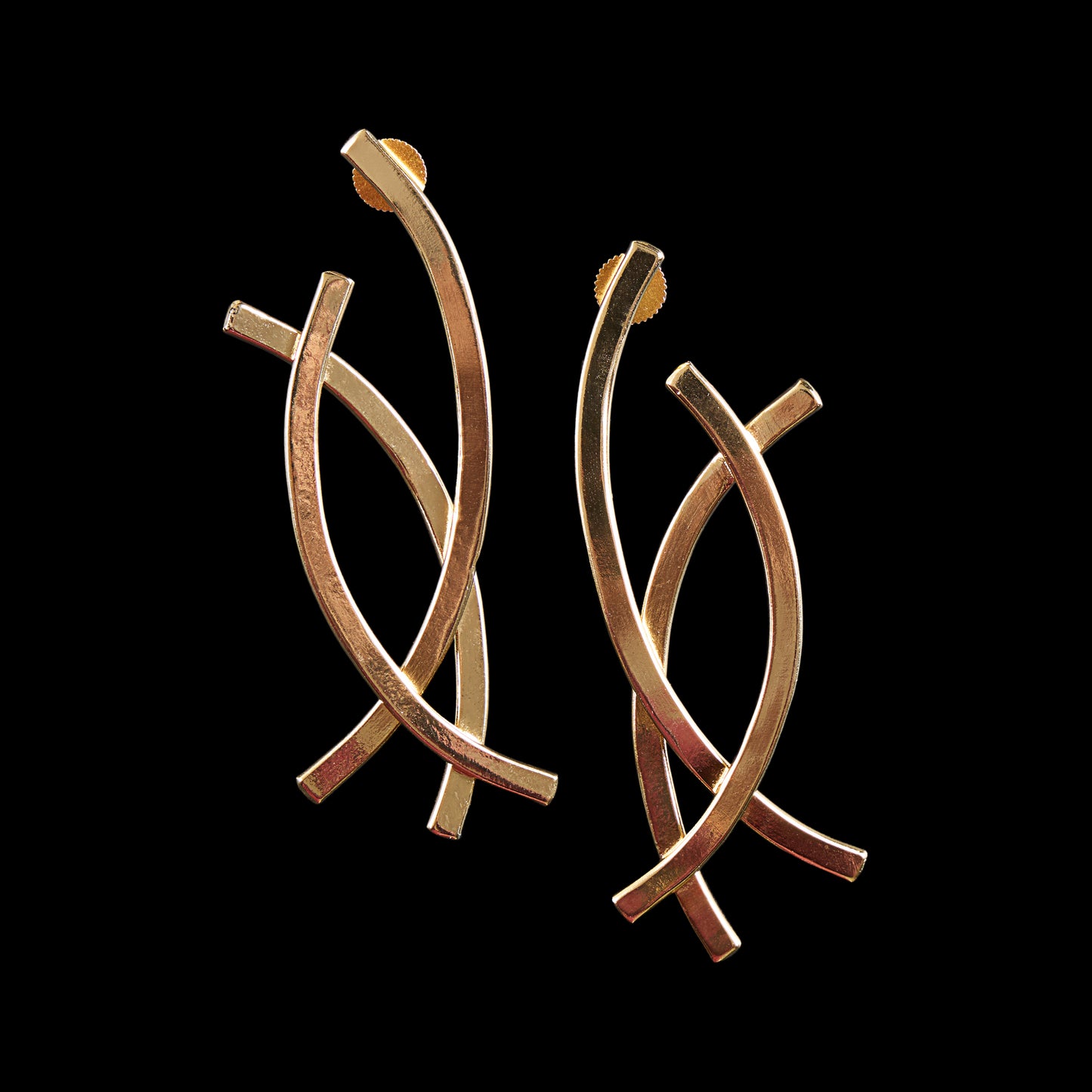 Criss Cross Earrings