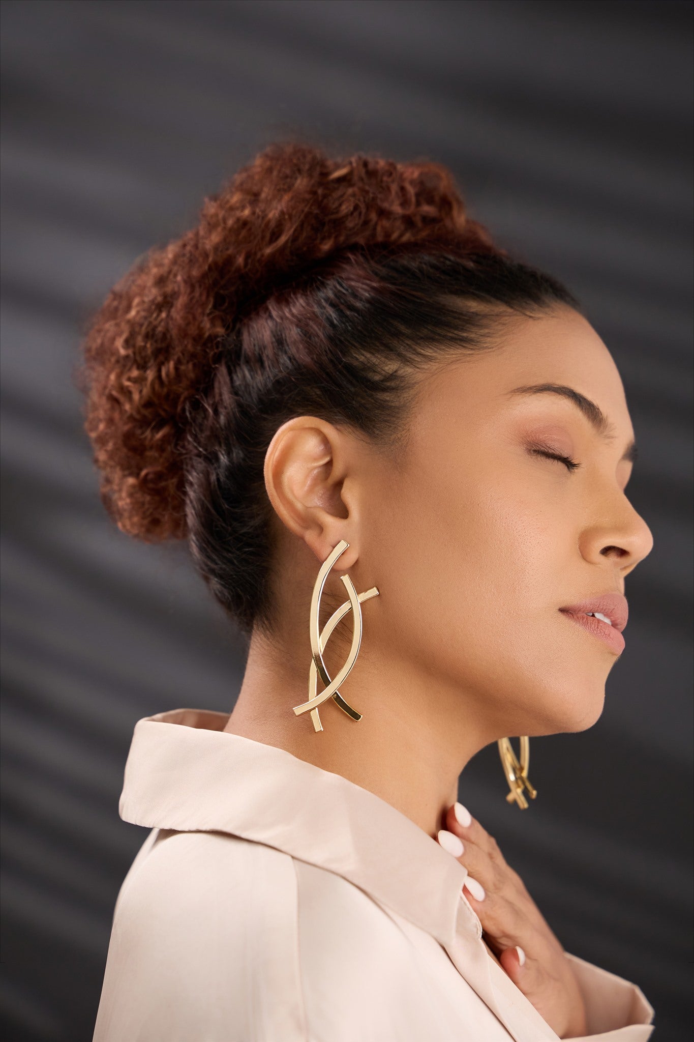 Criss Cross Earrings