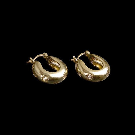 Bali Diamond Earrings
