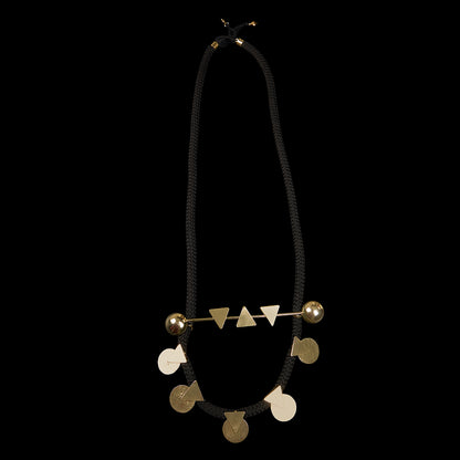 XL Geometric Statement Necklace