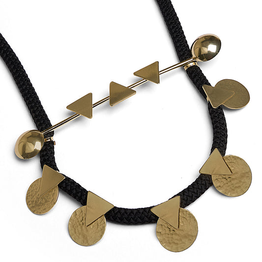 XL Geometric Statement Necklace