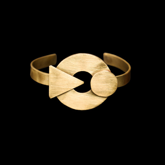 Geometric Cuff Bracelet