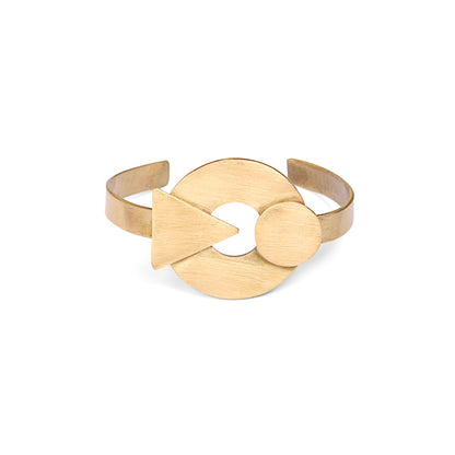 Geometric Cuff Bracelet