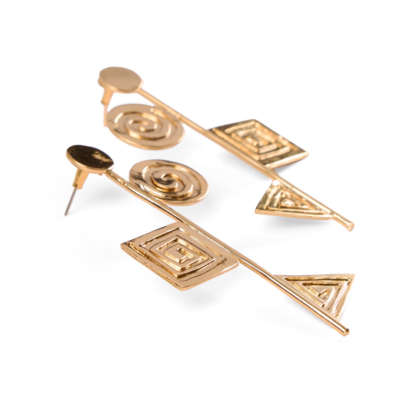 Geometric Trio Earrings