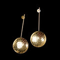 Golden Scoop Earring