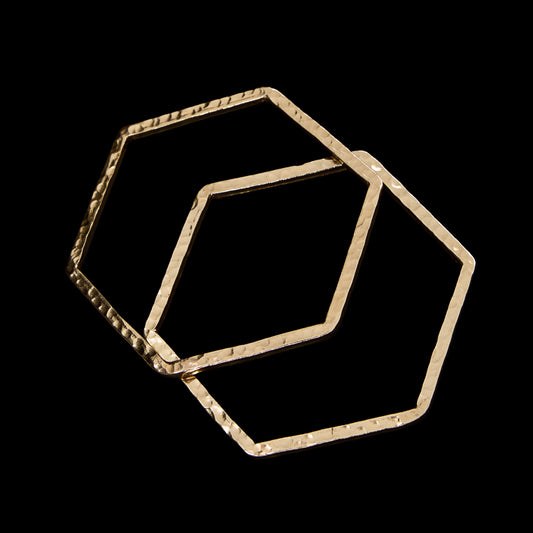 Hexa Bangle Bracelet