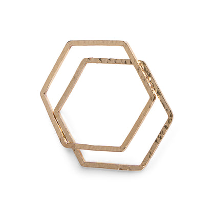 Hexa Bangle Bracelet