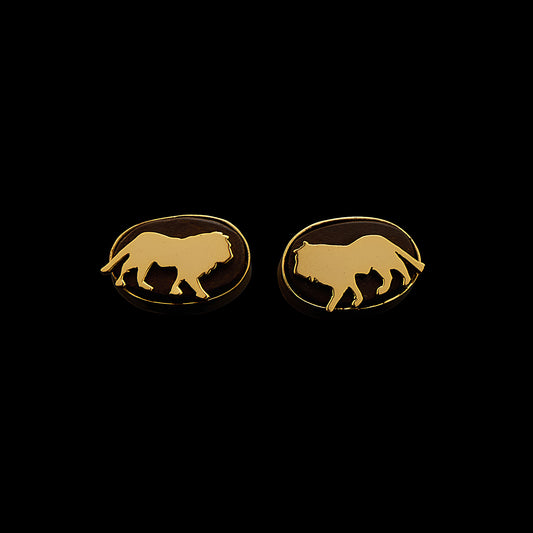 Lion Earrings