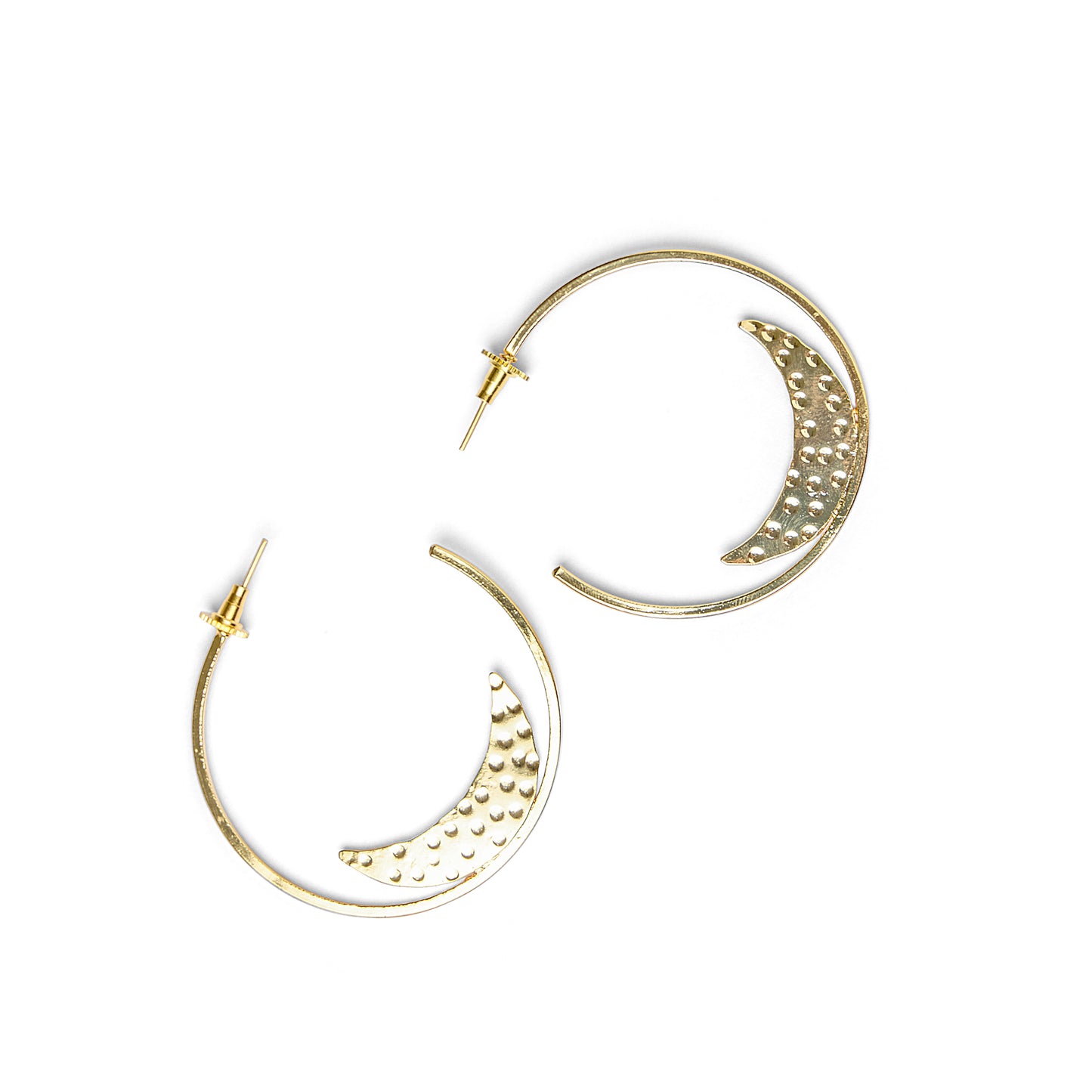 Loop Moon Earrings