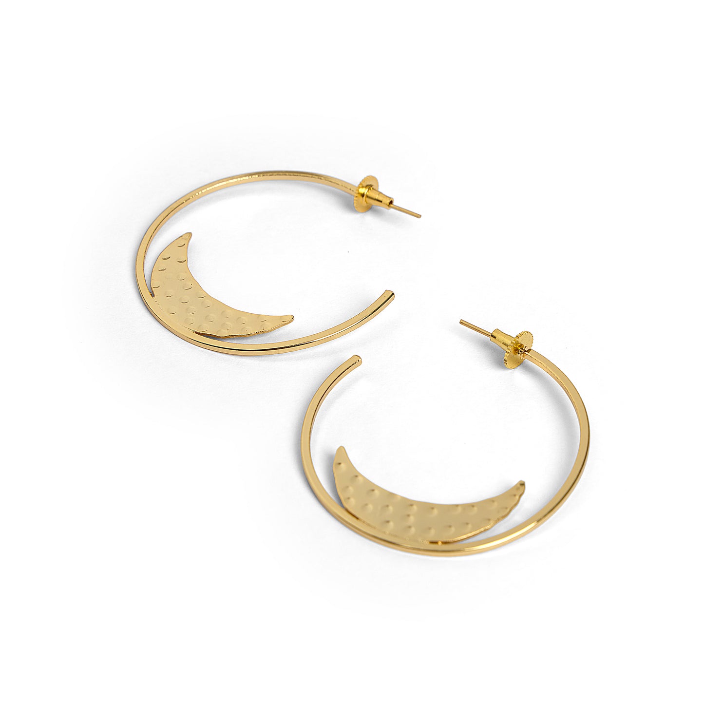 Loop Moon Earrings