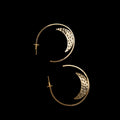 Loop Moon Earrings