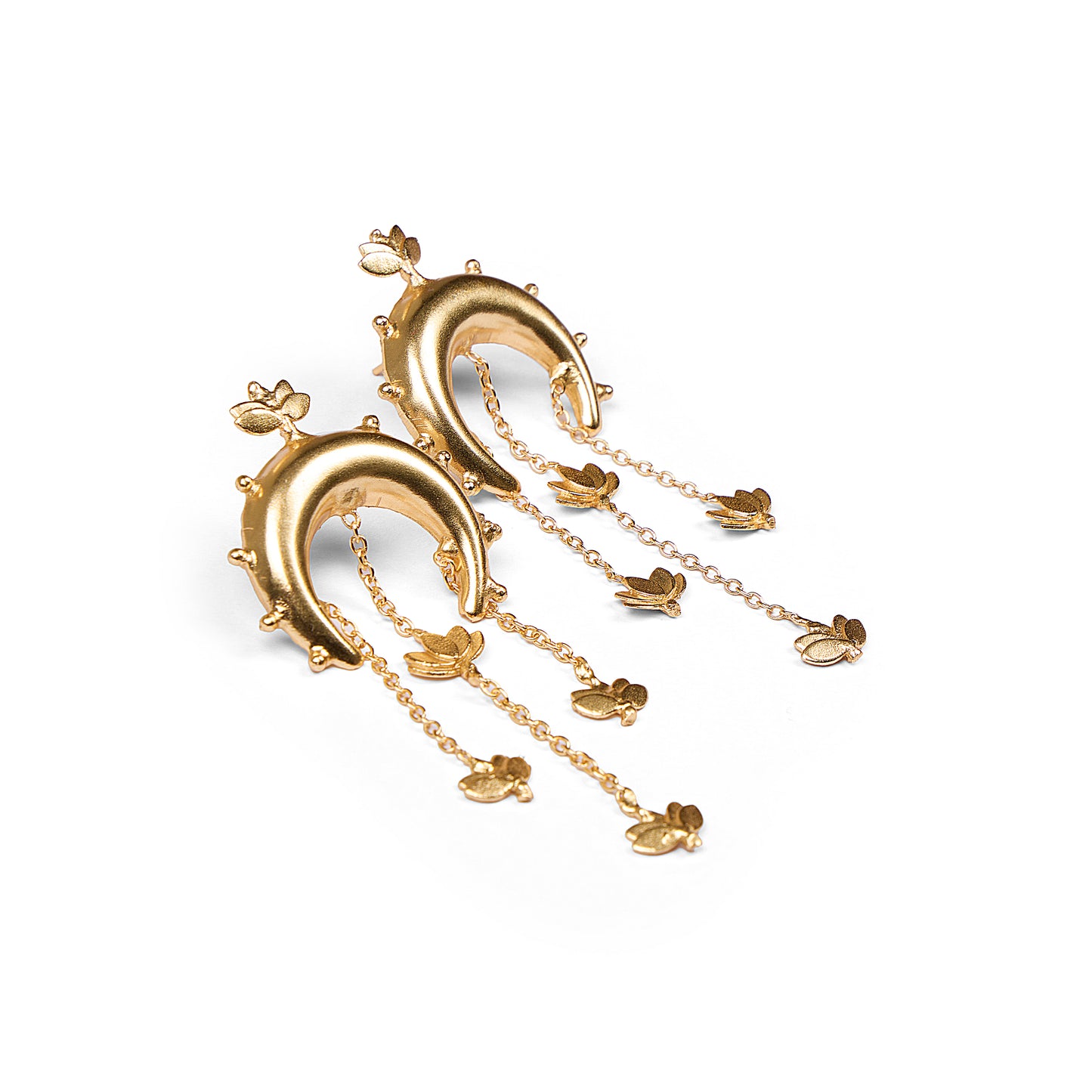 Lotus earrings