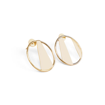 MisMatch Circle Earrings