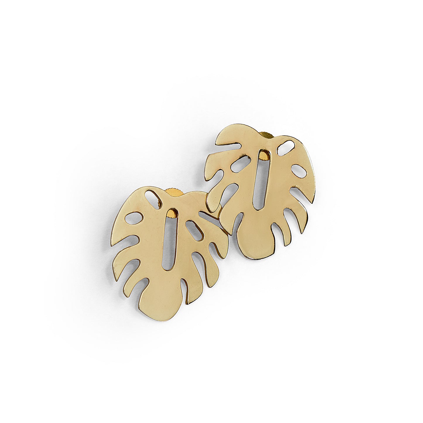 Monstera Earrings