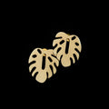 Monstera Earrings