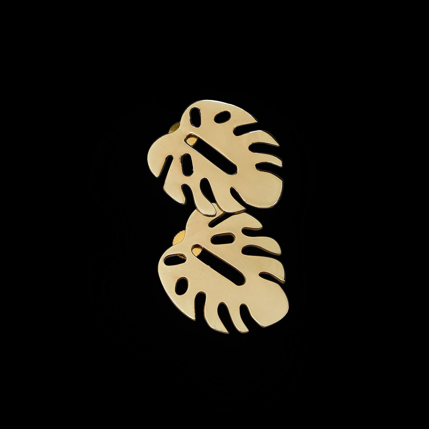 Monstera Earrings