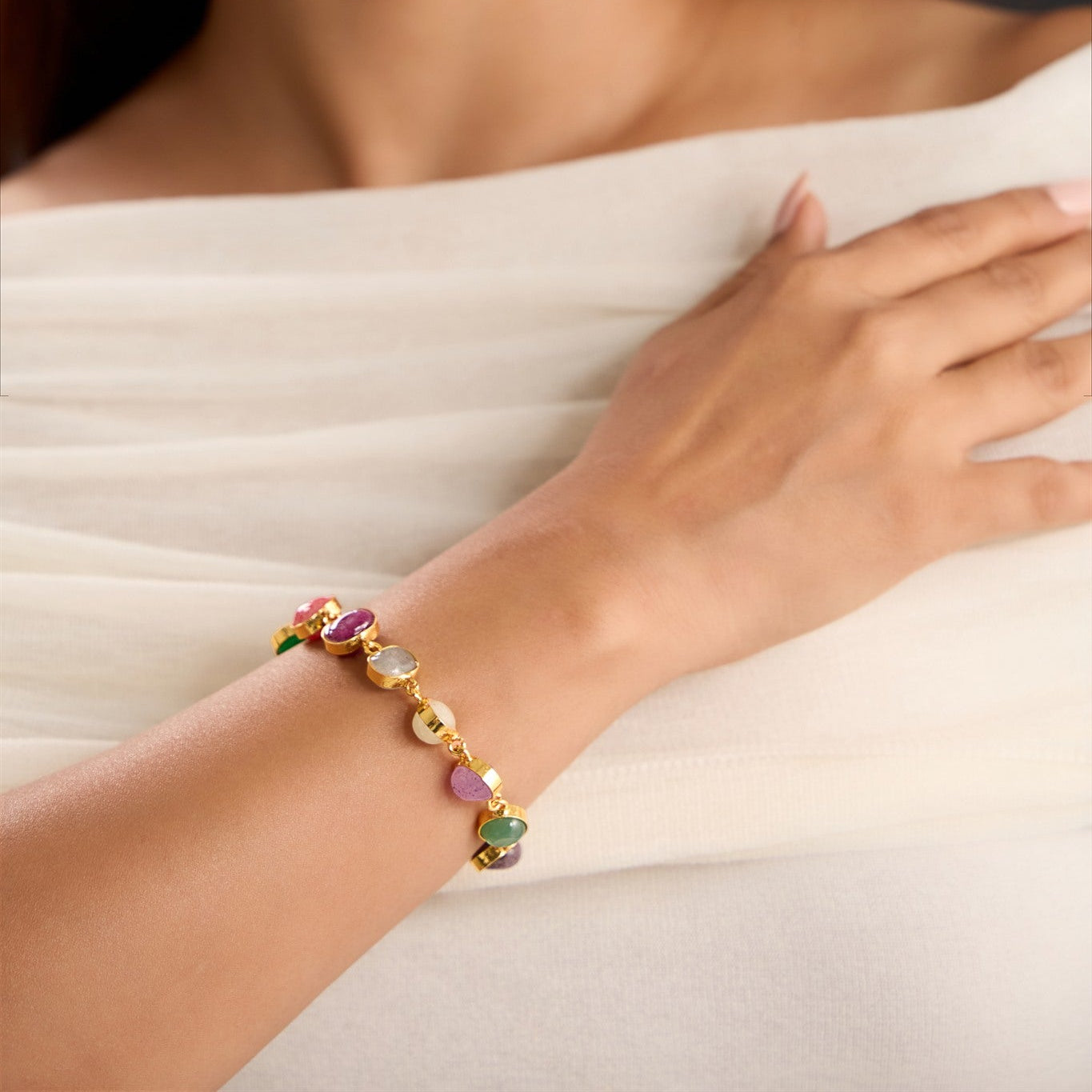 Multi Stone Bracelet