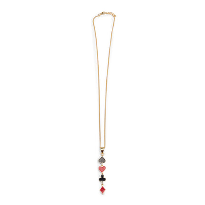 Poker love Necklace