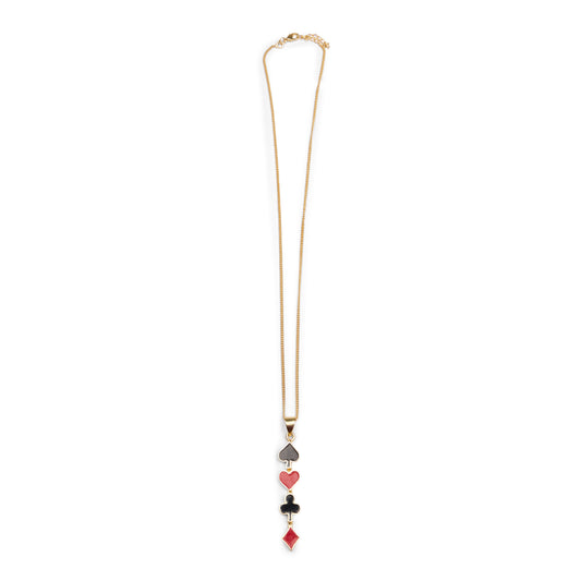 Poker love Necklace