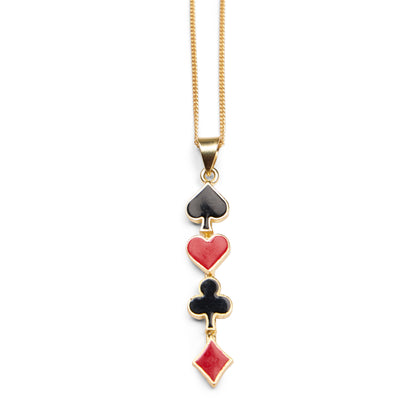 Poker love Necklace