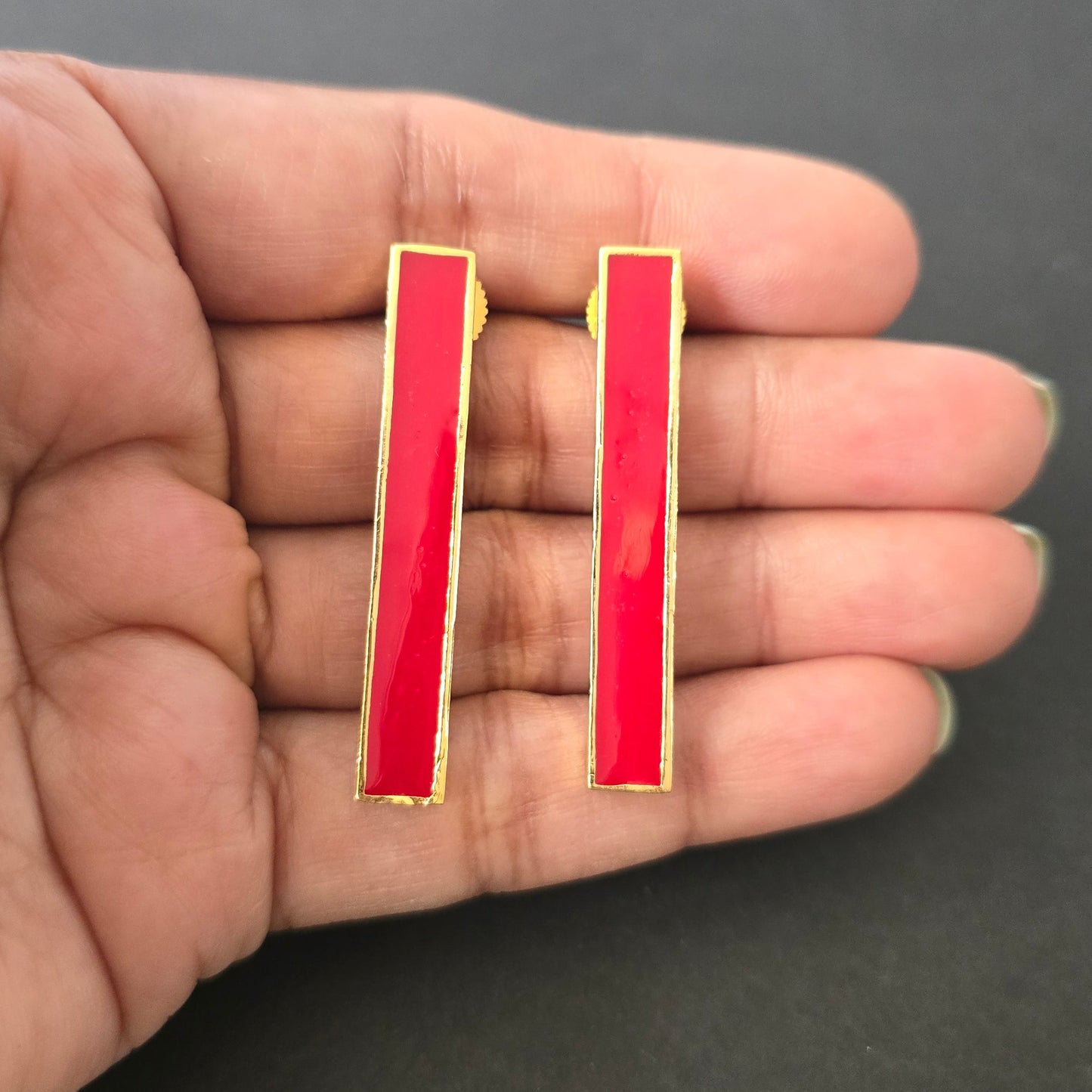 Bar Vertical Earrings