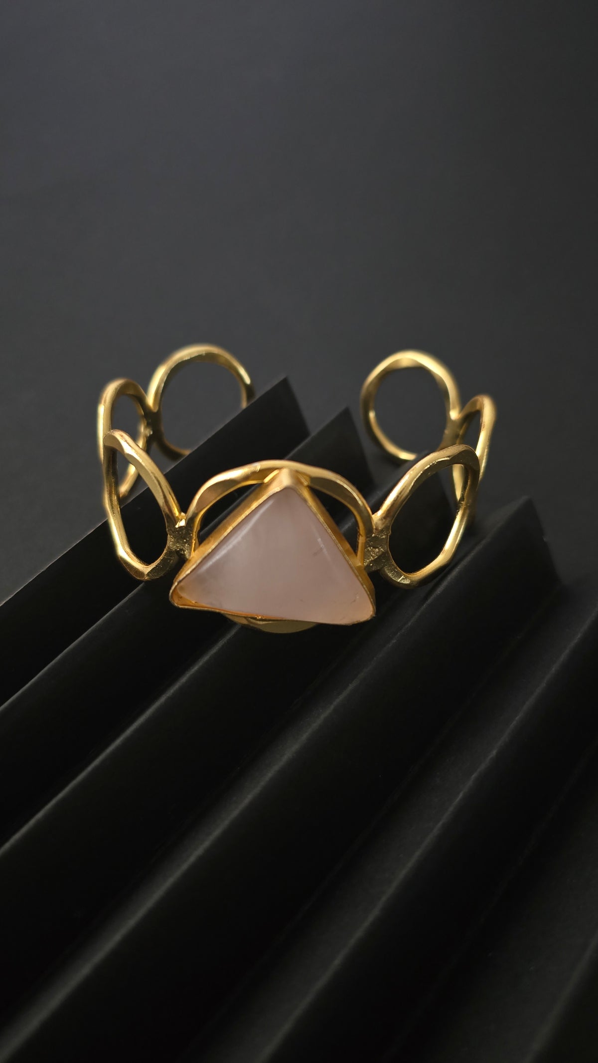 Precious Stone Cuff