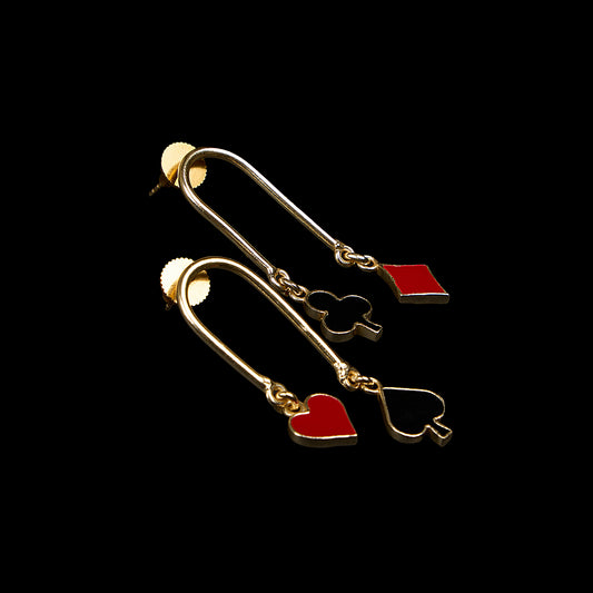 Royal Flush Earrings