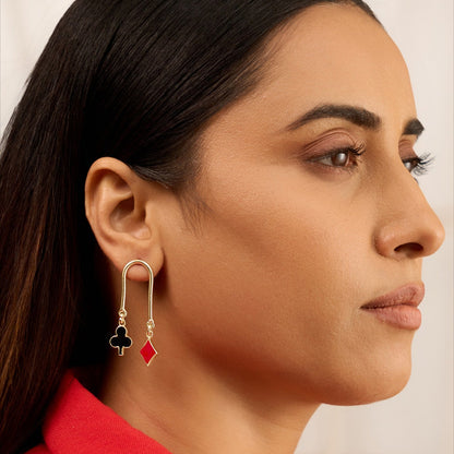 Royal Flush Earrings
