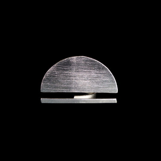 Semi Circle Brushed Ring