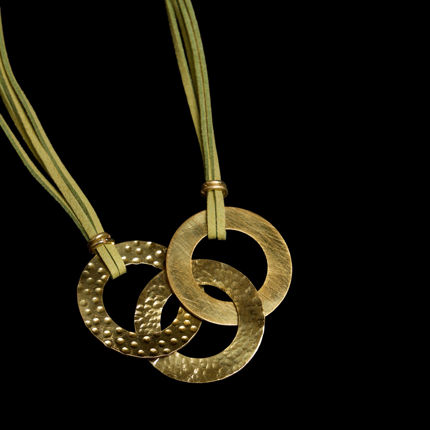 Tri Circle Unisex Necklace