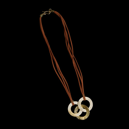 Tri Circle- Unisex Necklace