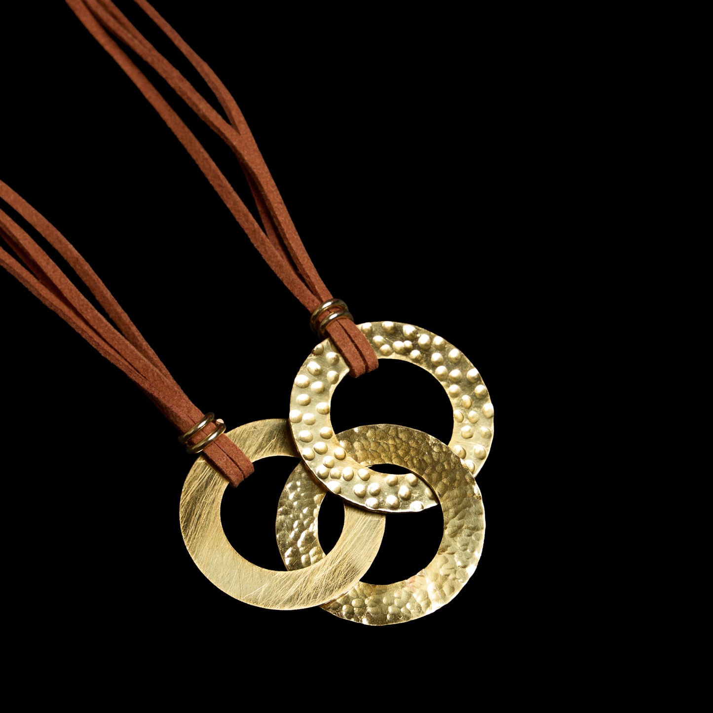 Tri Circle Unisex Necklace