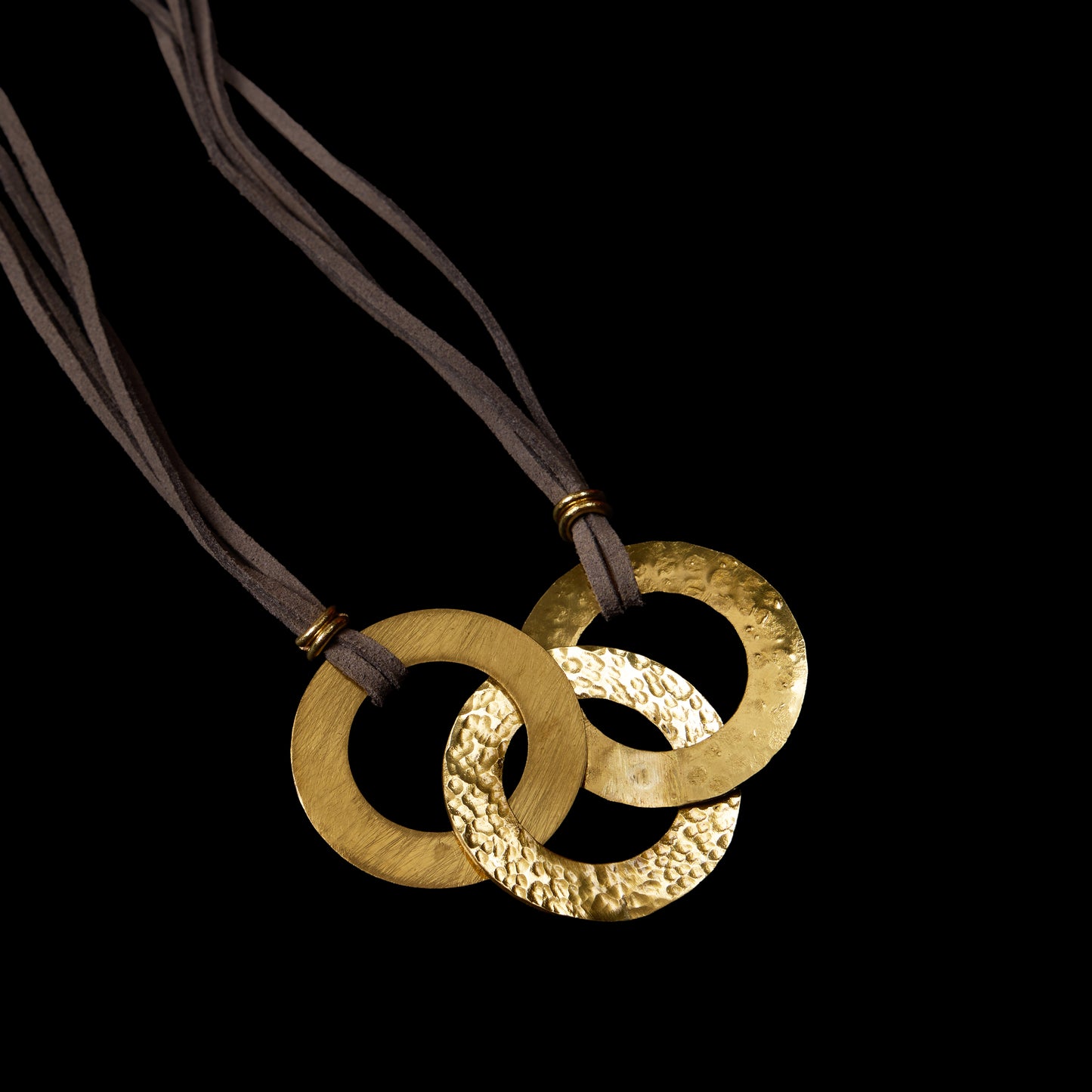 Tri Circle Unisex Necklace