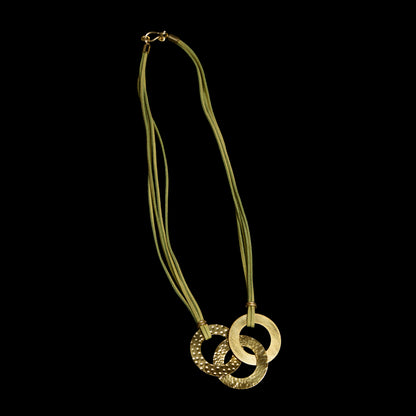Tri Circle Unisex Necklace