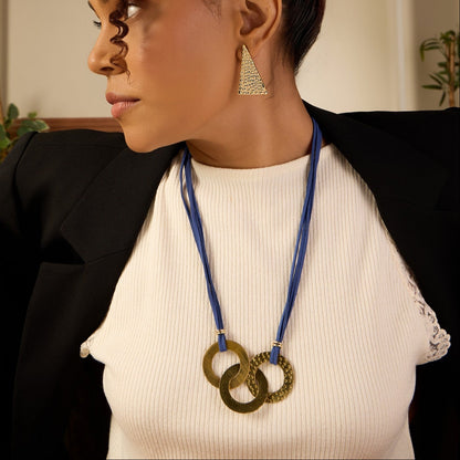 Tri Circle- Unisex Necklace