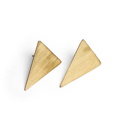 Triangle Studs Earrings