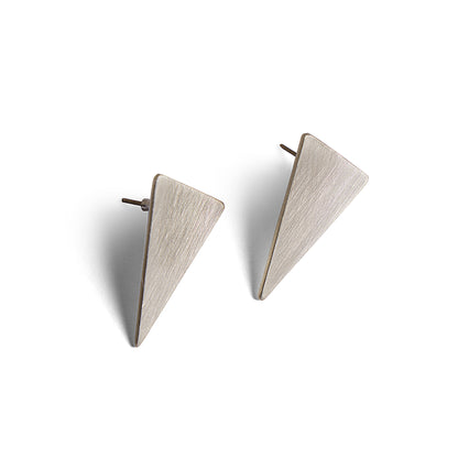 Triangle Studs Earrings