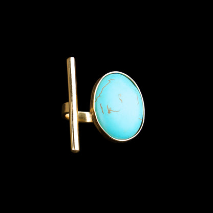 Turquoise Love Ring