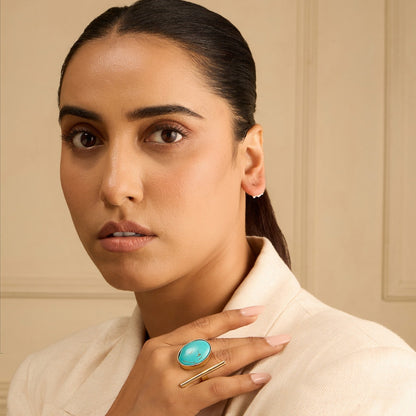 Turquoise Love Ring